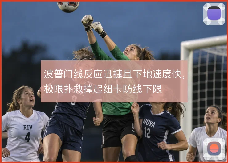 波普门线反应迅捷且下地速度快,极限扑救撑起纽卡防线下限